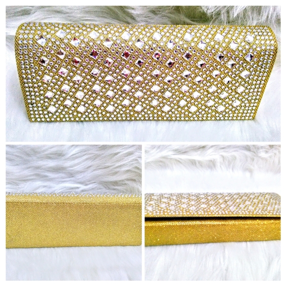 NEW! Gold Platform Heels! w/SPARKLES! - Picture 8 of 8